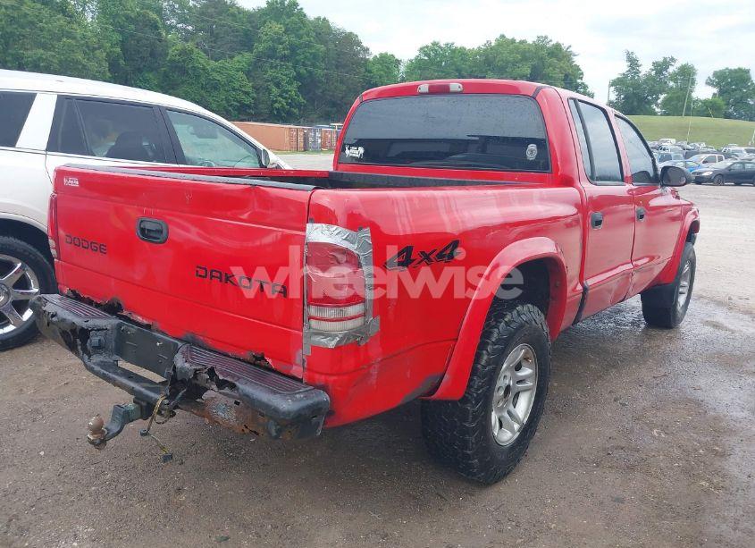 Photo 4 of 2003 Dodge Dakota SPORT/SXT (VIN 1D7HG38X03S333959)