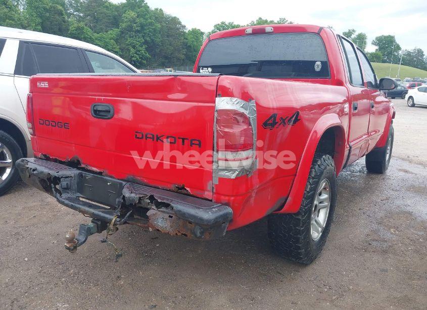 Photo 6 of 2003 Dodge Dakota SPORT/SXT (VIN 1D7HG38X03S333959)