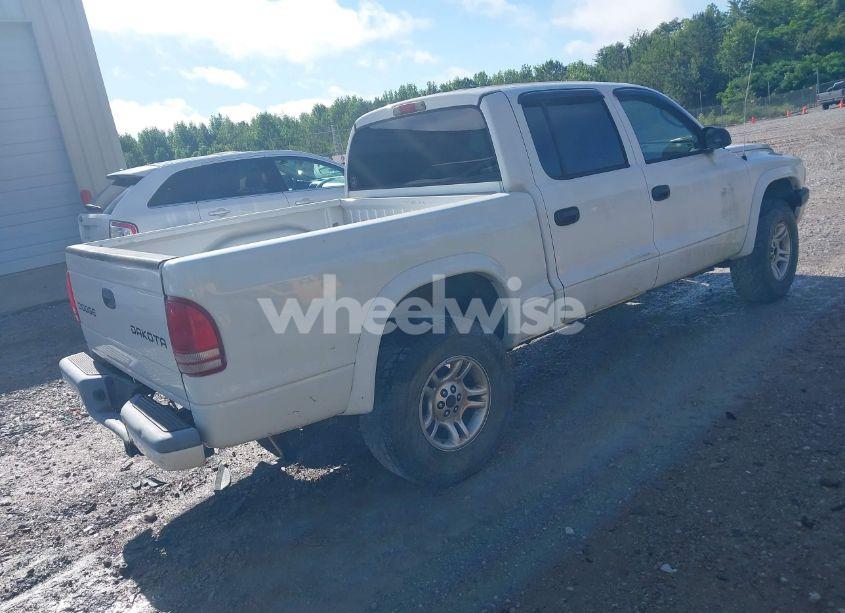 Photo 4 of 2004 Dodge Dakota SPORT/SXT (VIN 1D7HL38KX4S721444)