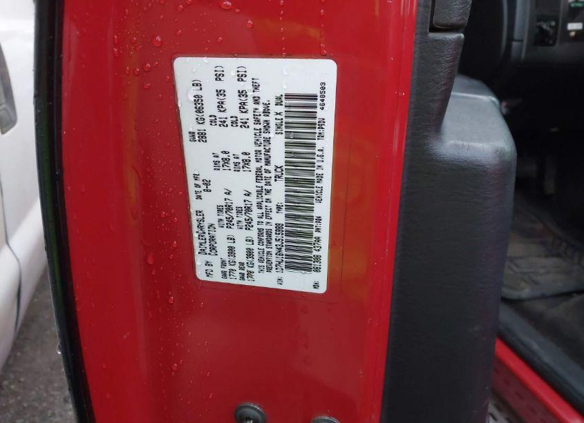 Photo 9 of 2003 Dodge Ram 1500 SLT/LARAMIE/ST (VIN 1D7HU16N43J515989)