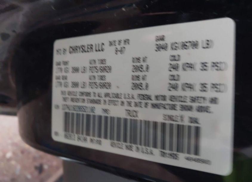 Photo 9 of 2008 Dodge Ram 1500 SLT (VIN 1D7HU18228S521102)