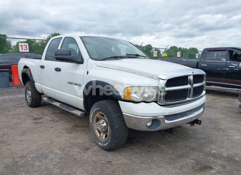 2003 Dodge Ram 2500 SLT/LARAMIE/ST (VIN 1D7KU28D93J655830) main photo