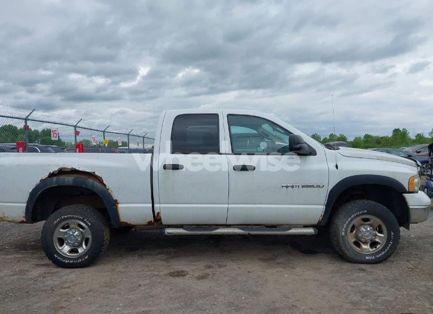 Photo 13 of 2003 Dodge Ram 2500 SLT/LARAMIE/ST (VIN 1D7KU28D93J655830)