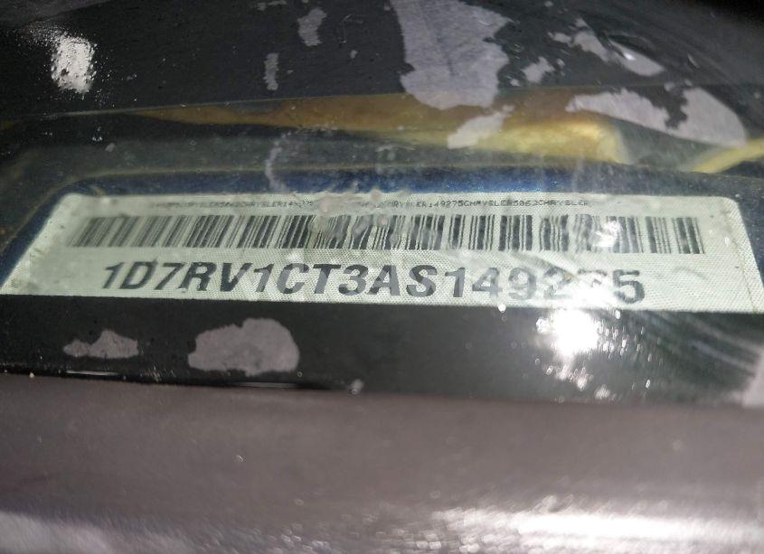 Photo 9 of 2010 Dodge Ram 1500 SLT/SPORT/TRX (VIN 1D7RV1CT3AS149275)