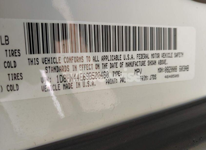 Photo 9 of 2009 Dodge Grand CARAVAN SE (VIN 1D8HN44E69B500460)