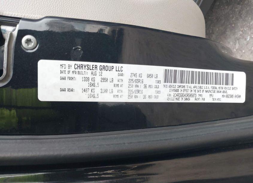 Photo 9 of 2008 Dodge Grand CARAVAN SE (VIN 1D8HN44H38B107444)