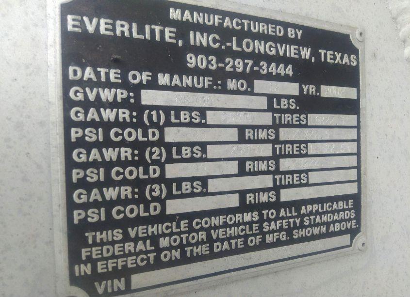 Photo 11 of 2003 Everlite Inc UNKNOWN (VIN 1E9EB32293L185894)