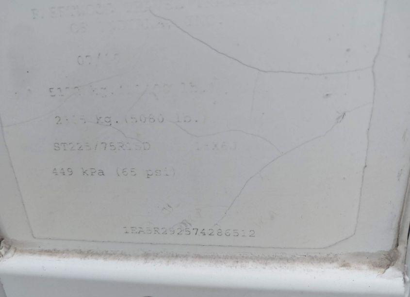 Photo 9 of 2007 Unknown Terry N/A (VIN 1EA5R292574286512)