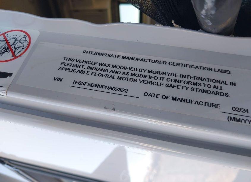 Photo 9 of 2023 Ford F53 N/A (VIN 1F65F5DN0P0A02822)