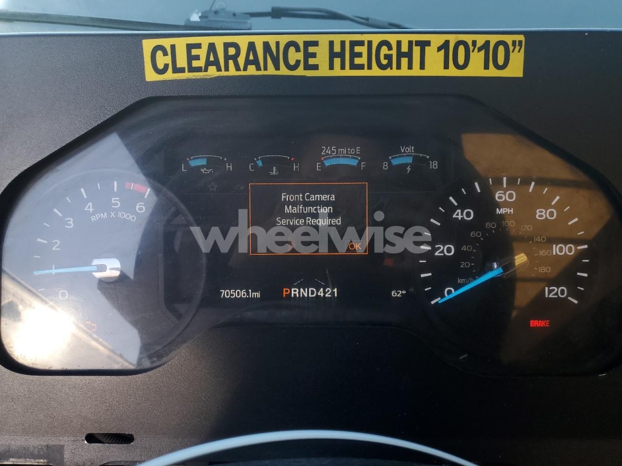 Photo 9 of 2020 FORD F59 (VIN 1F65F5KN0L0A01912)
