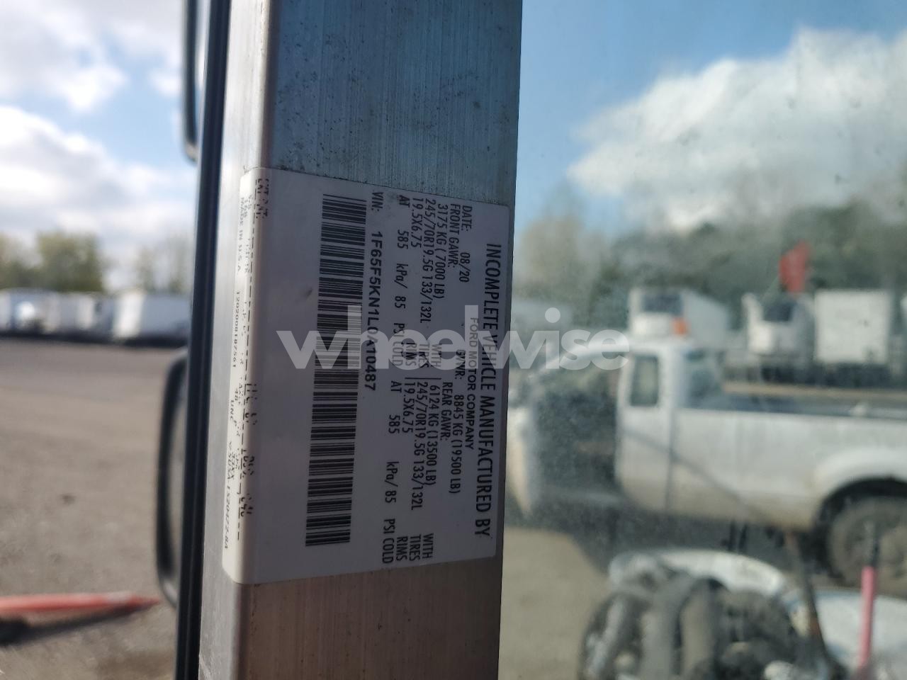 Photo 13 of 2020 FORD F59 (VIN 1F65F5KN1L0A10487)