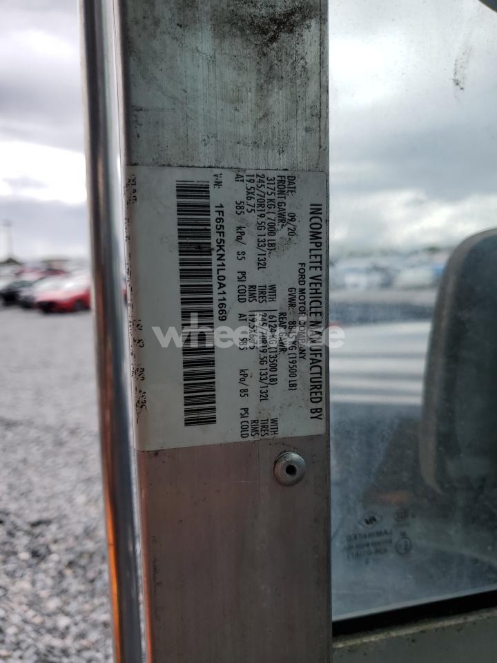 Photo 13 of 2020 FORD F59 (VIN 1F65F5KN1L0A11669)