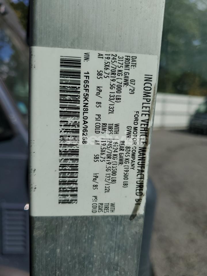 Photo 13 of 2020 FORD F59 (VIN 1F65F5KN8L0A06288)