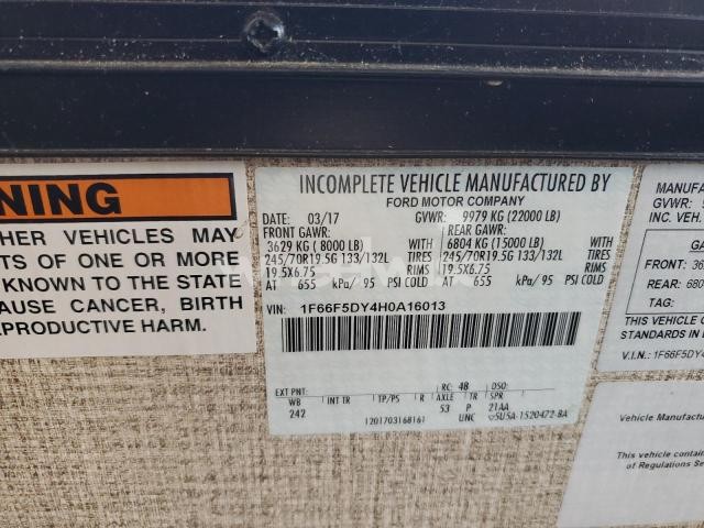 Photo 7 of 2017 THOR MOTOR COACH F53 - RVS N/A (VIN 1F66F5DY4H0A16013)