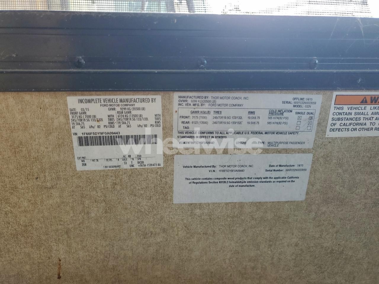 Photo 10 of 2016 THRC F53 - RV (VIN 1F66F5DY9F0A09443)