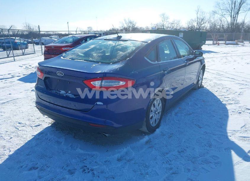 Photo 4 of 2014 Ford Fusion S (VIN 1FA6P0G73E5351008)