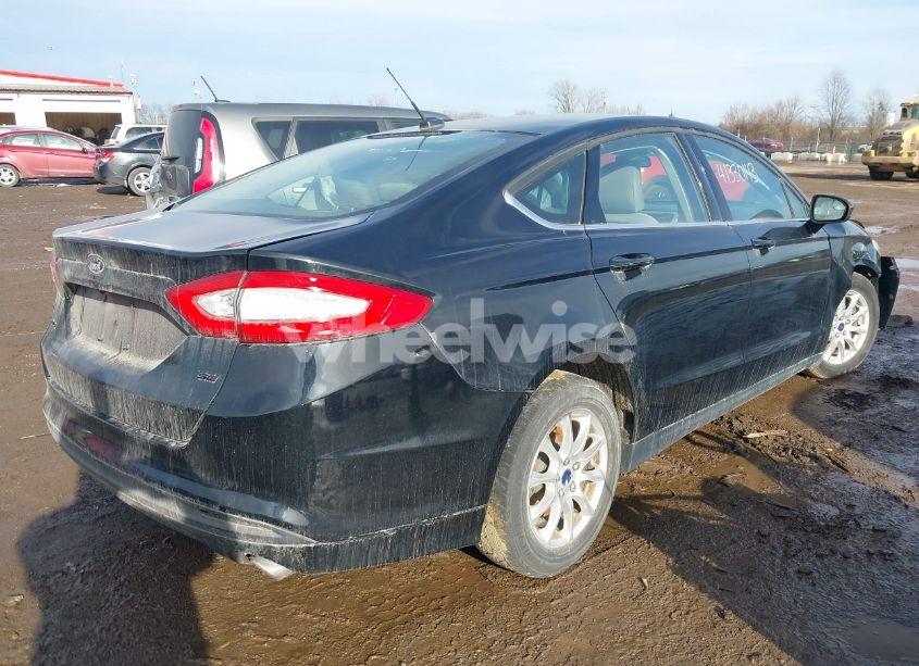 Photo 4 of 2016 Ford Fusion S (VIN 1FA6P0G74G5123974)