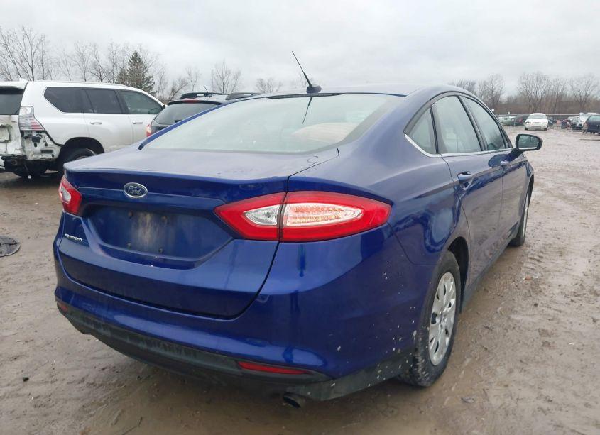 Photo 4 of 2014 Ford Fusion S (VIN 1FA6P0G75E5401651)