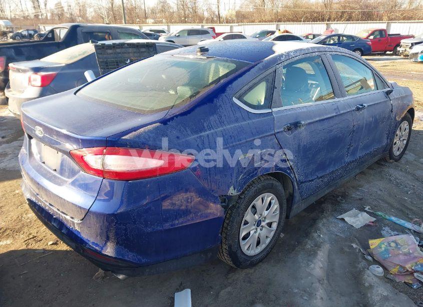 Photo 4 of 2014 Ford Fusion S (VIN 1FA6P0G76E5385749)