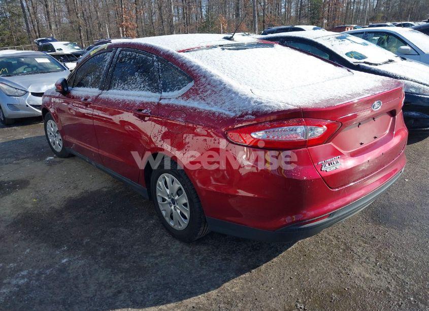 Photo 3 of 2014 Ford Fusion S (VIN 1FA6P0G77E5406012)