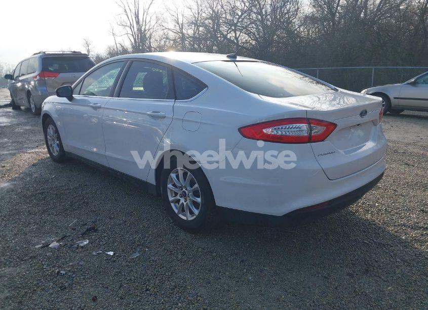 Photo 3 of 2016 Ford Fusion S (VIN 1FA6P0G78G5126666)