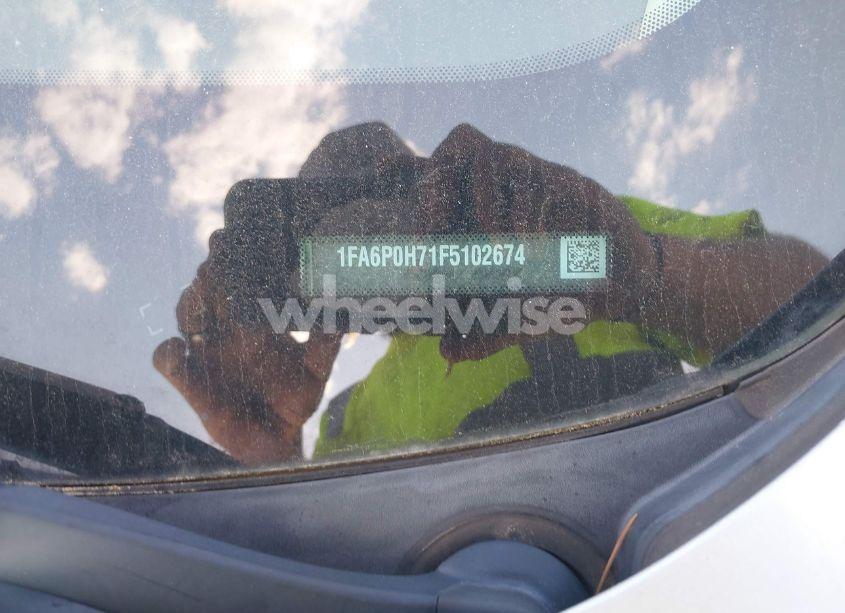 Photo 9 of 2015 Ford Fusion SE (VIN 1FA6P0H71F5102674)