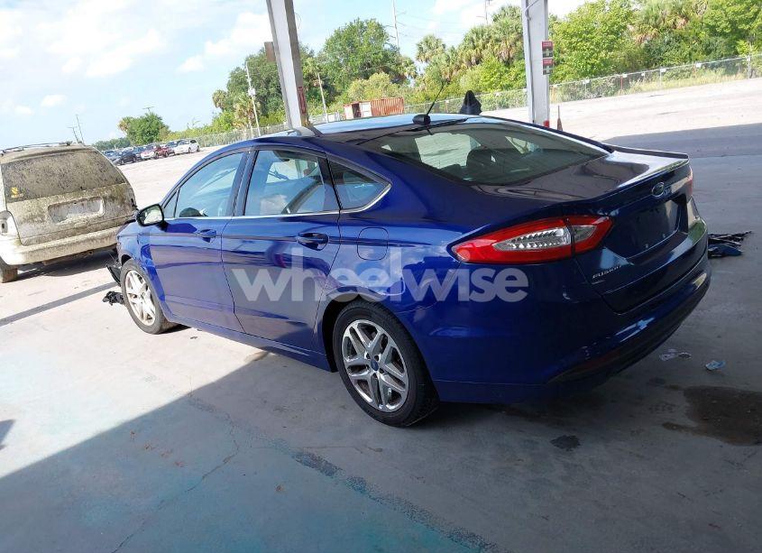 Photo 3 of 2016 Ford Fusion SE (VIN 1FA6P0H72G5108730)