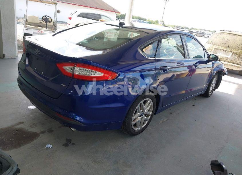 Photo 4 of 2016 Ford Fusion SE (VIN 1FA6P0H72G5108730)