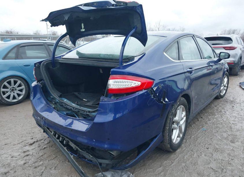 Photo 4 of 2016 Ford Fusion SE (VIN 1FA6P0H72G5124541)