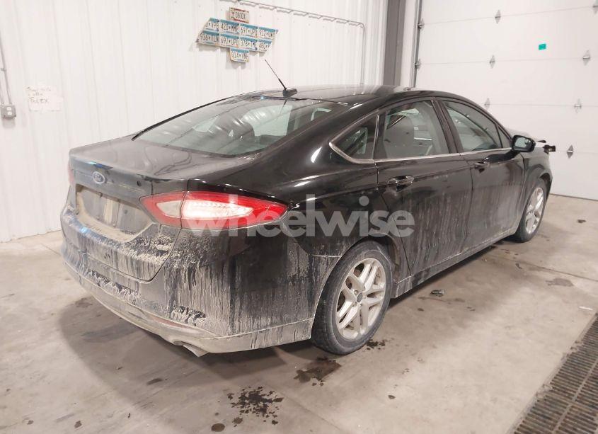 Photo 4 of 2016 Ford Fusion SE (VIN 1FA6P0H73G5103066)