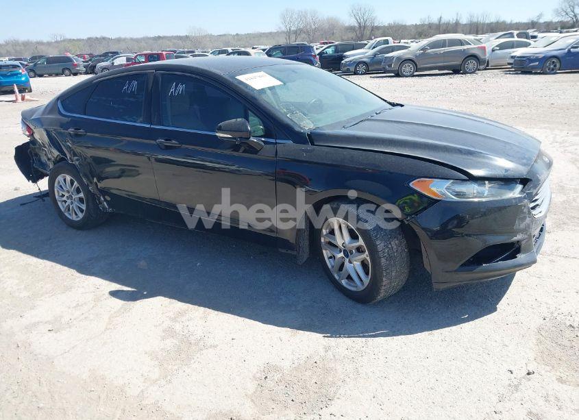 2016 Ford Fusion SE (VIN 1FA6P0H73G5127819) main photo