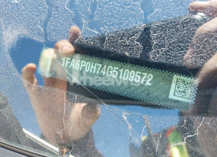 Photo 9 of 2016 Ford Fusion SE (VIN 1FA6P0H74G5109572)