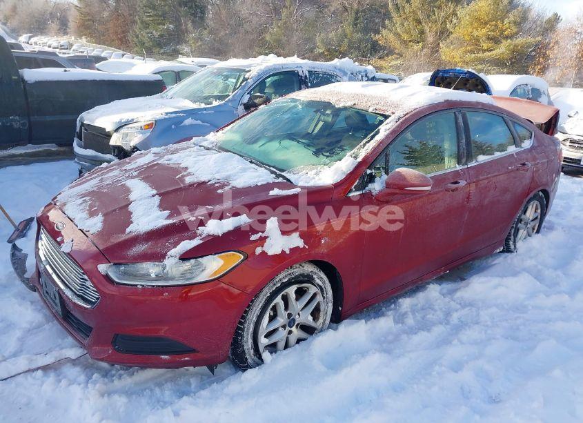 Photo 2 of 2016 Ford Fusion SE (VIN 1FA6P0H74G5125092)