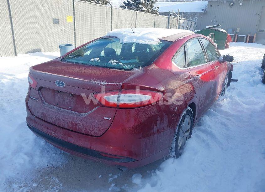 Photo 4 of 2016 Ford Fusion SE (VIN 1FA6P0H74G5125092)