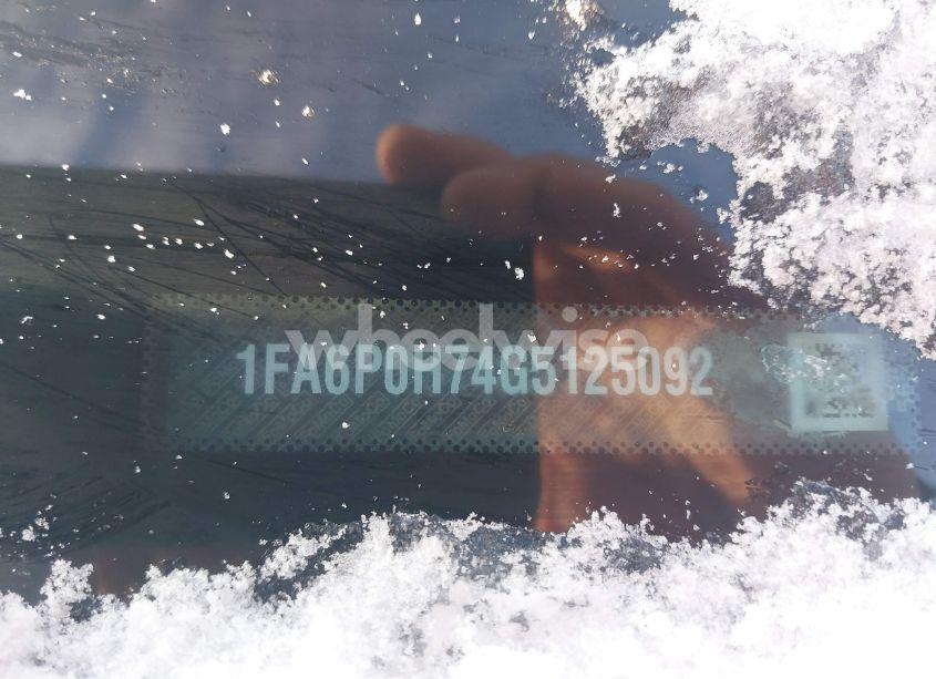 Photo 9 of 2016 Ford Fusion SE (VIN 1FA6P0H74G5125092)