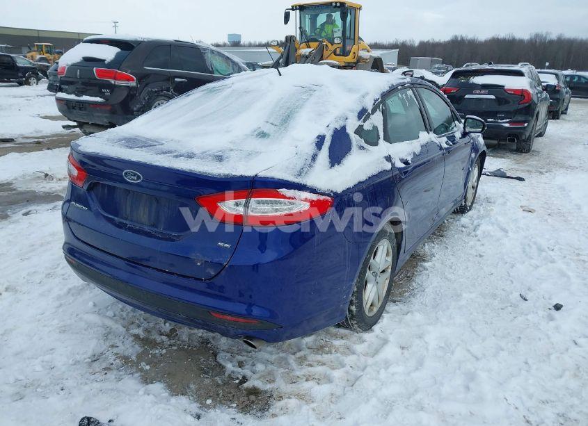 Photo 4 of 2014 Ford Fusion SE (VIN 1FA6P0H76E5398595)