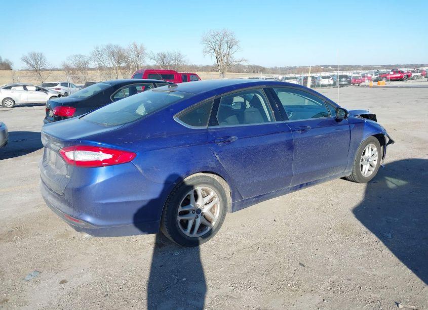 Photo 4 of 2016 Ford Fusion SE (VIN 1FA6P0H76G5117060)