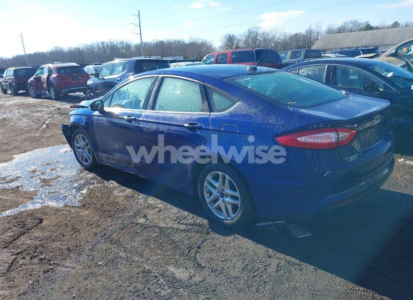 Photo 3 of 2016 Ford Fusion SE (VIN 1FA6P0H76G5122081)