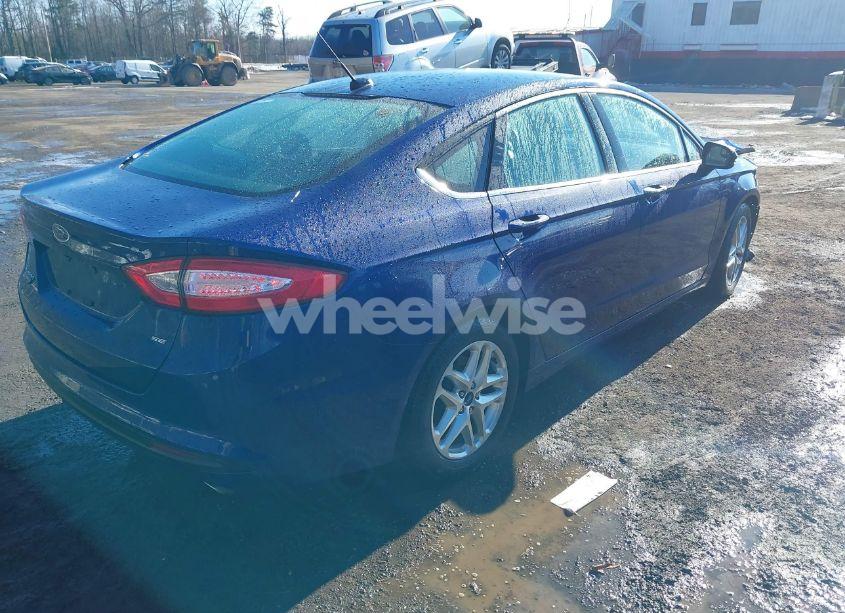 Photo 4 of 2016 Ford Fusion SE (VIN 1FA6P0H76G5122081)