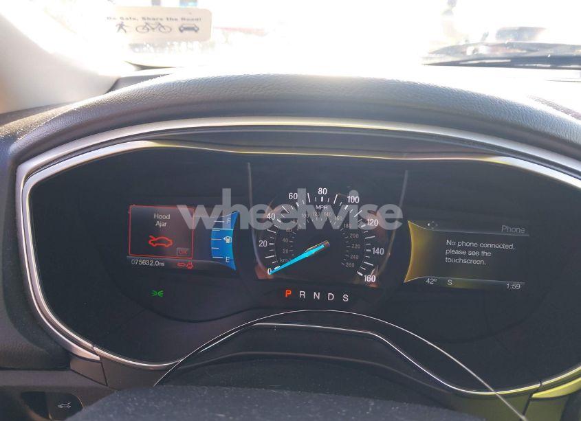 Photo 7 of 2016 Ford Fusion SE (VIN 1FA6P0H76G5122081)