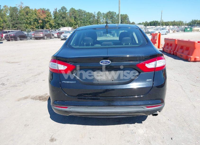 Photo 16 of 2016 Ford Fusion SE (VIN 1FA6P0H76G5130052)