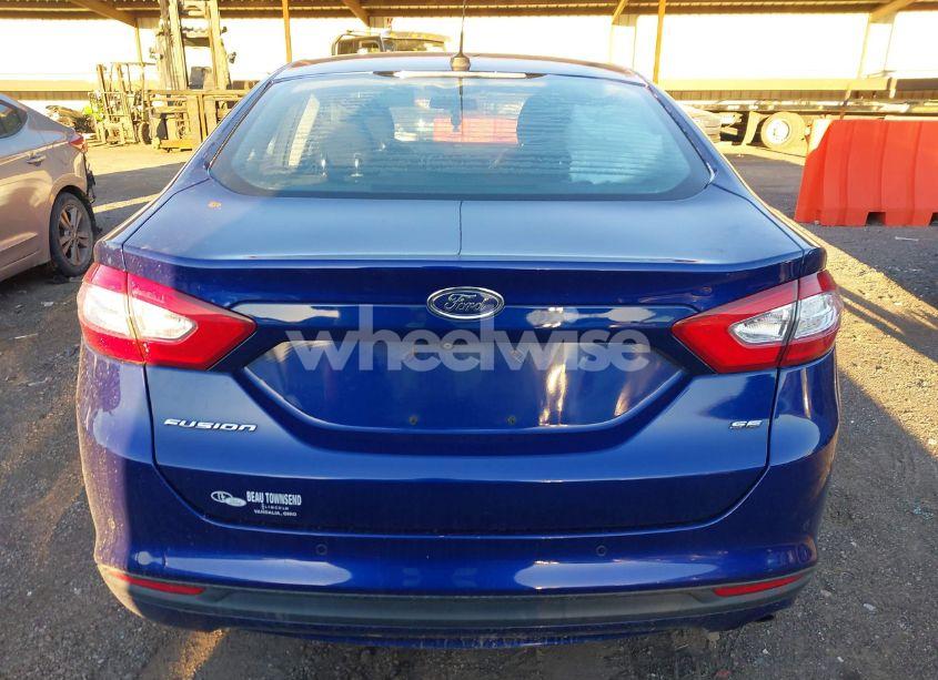 Photo 15 of 2015 Ford Fusion SE (VIN 1FA6P0H77F5106096)