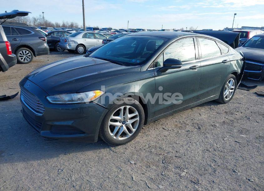 Photo 2 of 2016 Ford Fusion SE (VIN 1FA6P0H77G5106455)