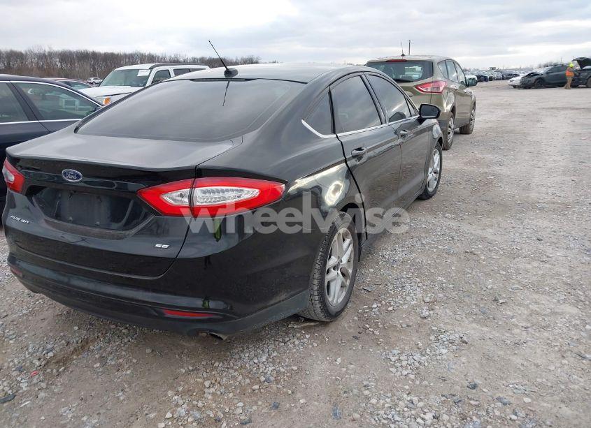 Photo 4 of 2016 Ford Fusion SE (VIN 1FA6P0H77G5112983)