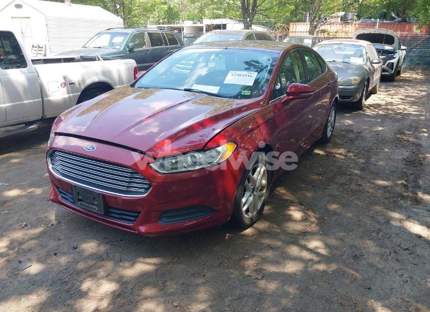 Photo 2 of 2016 Ford Fusion SE (VIN 1FA6P0HD0G5116377)