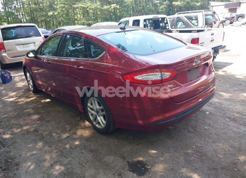 Photo 3 of 2016 Ford Fusion SE (VIN 1FA6P0HD0G5116377)