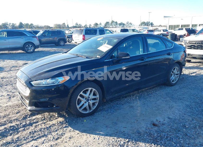 Photo 2 of 2016 Ford Fusion SE (VIN 1FA6P0HD0G5126228)