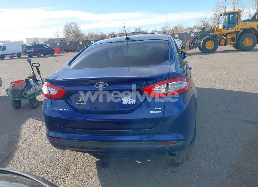 Photo 16 of 2016 Ford Fusion SE (VIN 1FA6P0HD1G5106652)