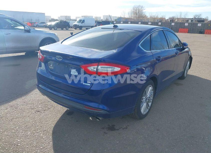 Photo 4 of 2016 Ford Fusion SE (VIN 1FA6P0HD1G5106652)