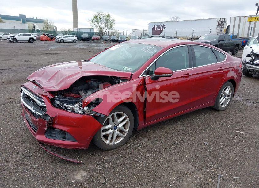 Photo 2 of 2015 Ford Fusion SE (VIN 1FA6P0HD3F5116369)